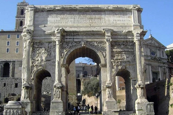Arch of Septimius Severus in the Roman Forum