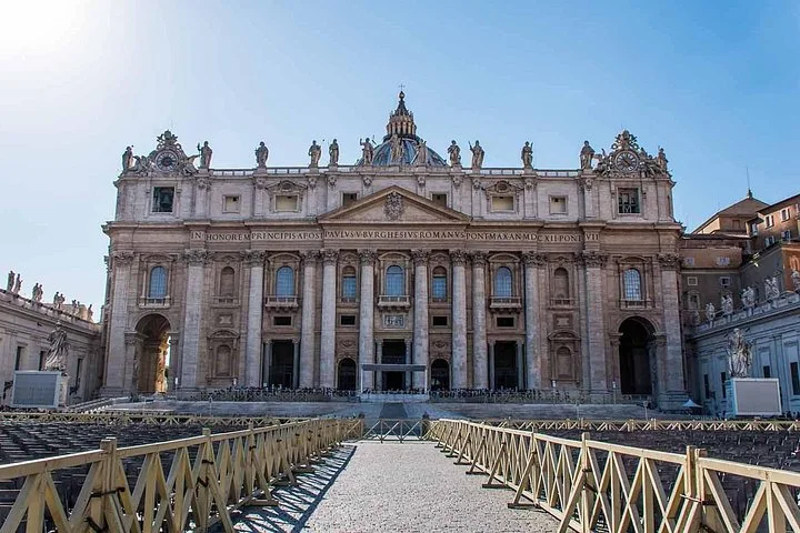 St Peter's Basilica exterior and public square