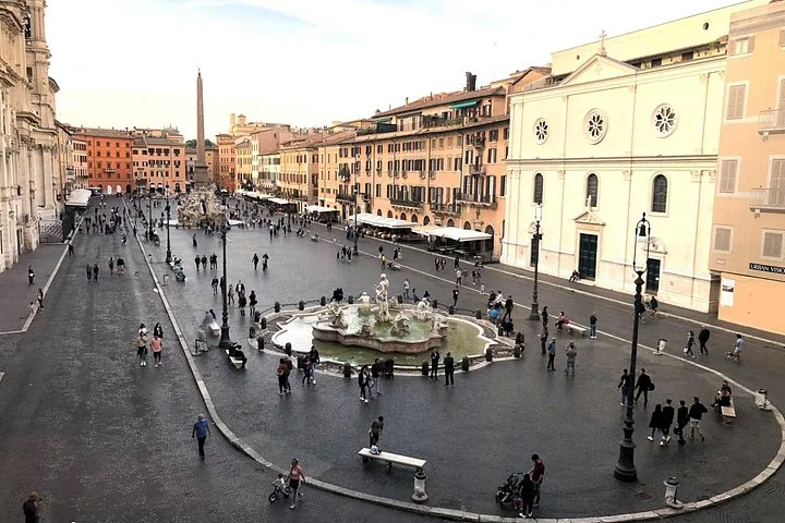 Piazza Navona and its fountains